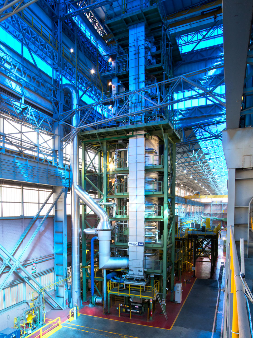 Vertical annealing furnace in hydrogen atmosphere - Arinox Vertical annealing furnace in hydrogen atmosphere - Arinox