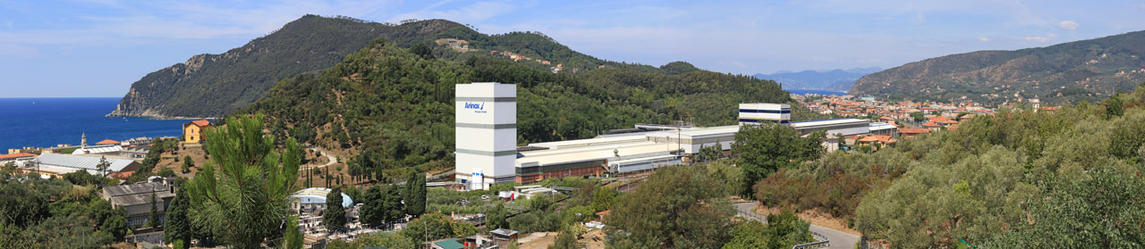 Vista aerea dello stabilimento - Arinox Vista aerea dello stabilimento - Arinox